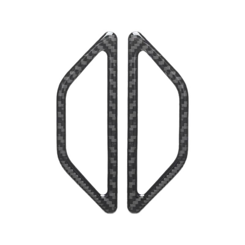 CNMNDE Aufkleber for seitliche Luftauslässe am Armaturenbrett, passend for Subaru, BRZ, passend for Toyota, 86 2013–2020, Lüftungsabdeckungen for die Autoklimaanlage Fahrzeug-Klimaanlagen-Entlüftungsb von CNMNDE