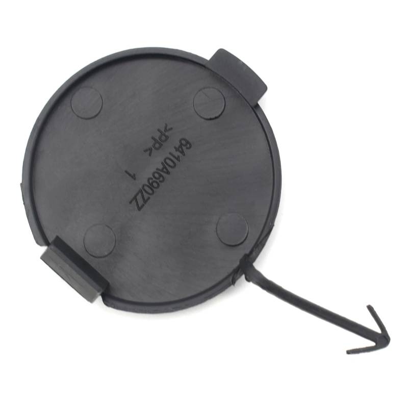 CNMNDE Auto-Abschlepphaken-Ösenkappe, passend for Mitsubishi, Lancer 2008–2015, ungrundierte hintere vordere Stoßstangenabdeckung, Abschleppen Abdeckung für Abschlepphakenbaugruppe(Front) von CNMNDE