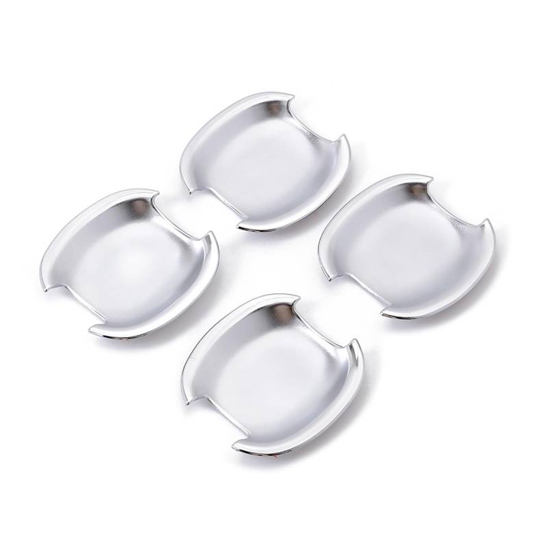 CNMNDE Auto-Seitentürgriff-Becherschalen-Abdeckungsverkleidung, passend for KIA, K5 Optima 2011–2014 3. Generation, Chrom-Dekoration, Außenzubehör Griffschalen-Dekorationsaufkleber von CNMNDE