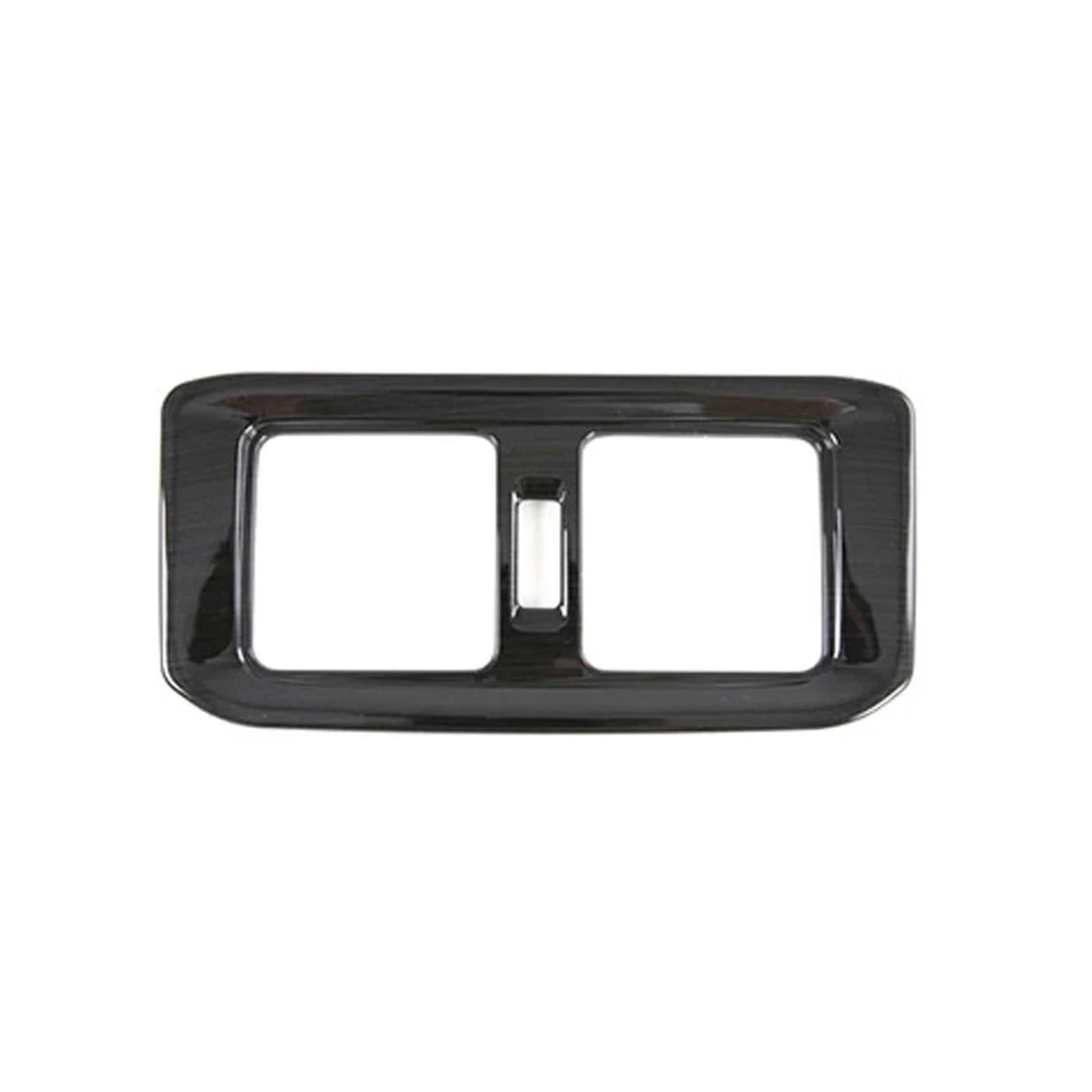 CNMNDE Auto-Zierleiste for den hinteren AC-Entlüftungsauslass, passend for Toyota, RAV4 RAV 4 2019–2022 XA50, Aufkleber-Zubehörabdeckung Fahrzeug-Klimaanlagen-Entlüftungsblende(Black) von CNMNDE