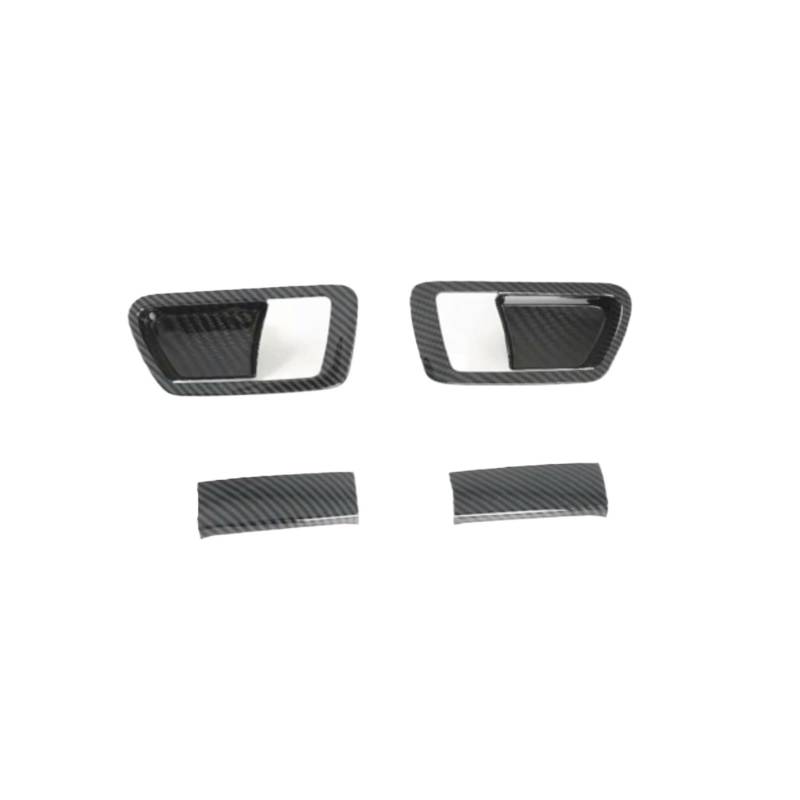 CNMNDE Innentürgriff-Abdeckungsverkleidung, passend for Toyota, Sienna XL30 2015–2020. Setzen Sie den Lünettenrahmen ein und garnieren Sie die Auffangschale Griffschalen-Dekorationsaufkleber von CNMNDE