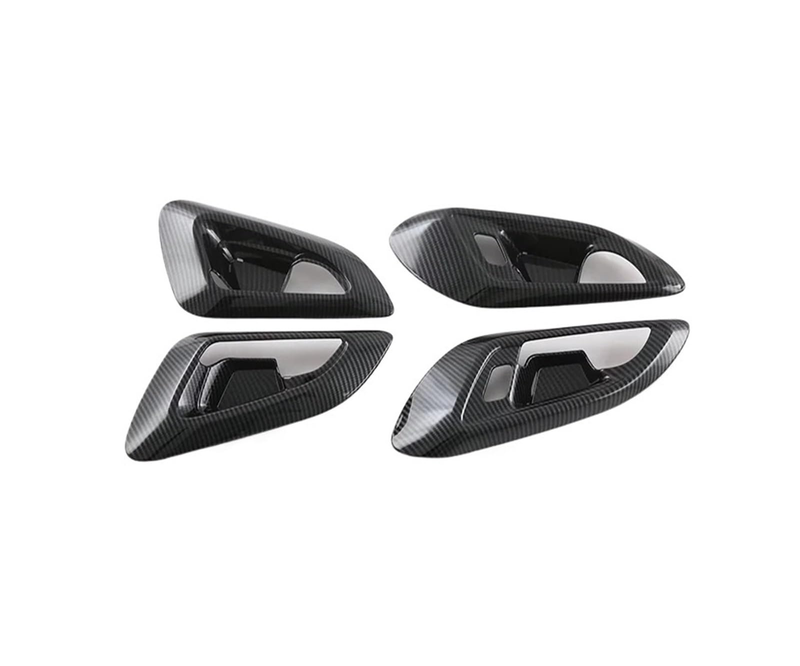 CNMNDE Innere Türgriffabdeckung, Fangschalenverkleidung, passend for Chevrolet, Seeker Trax 2023–2024, ABS-Einbaueinsatz, Lünette, Rahmengarnierung Griffschalen-Dekorationsaufkleber(Carbon fiber style CNMNDE Innere Türgriffabdeckung, Fangschalenverkleidung, passend for Chevrolet, Seeker Trax 2023–2024, ABS-Einbaueinsatz, Lünette, Rahmengarnierung Griffschalen-Dekorationsaufkleber(Carbon fiber style von CNMNDE