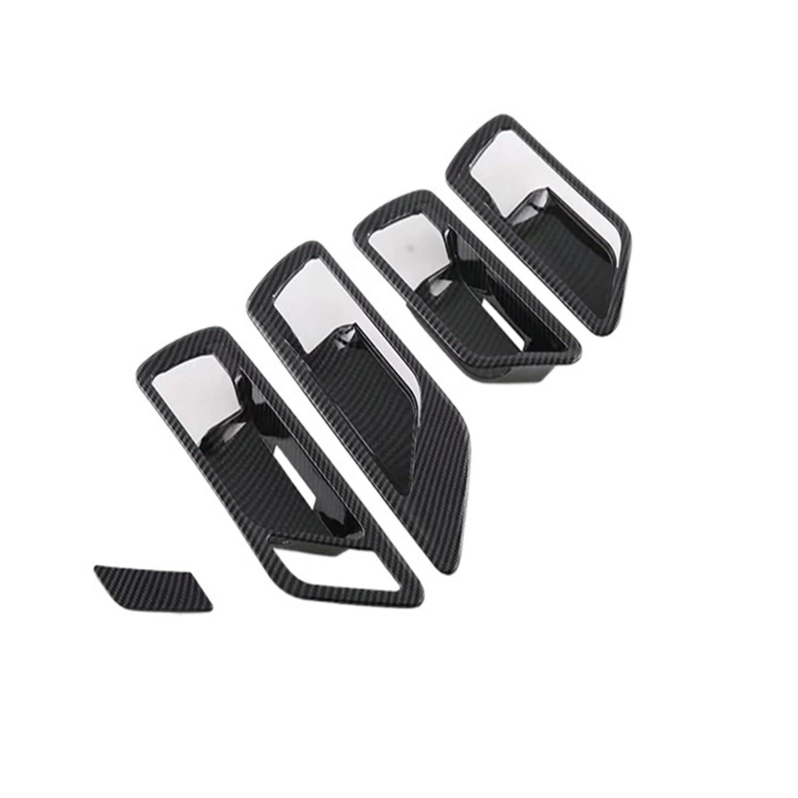 CNMNDE Innere Türgriffabdeckung Fangschalenverkleidung, passend for Toyota, Land Cruiser LC300 2021–2023. Rahmengarnierung einsetzen Griffschalen-Dekorationsaufkleber CNMNDE Innere Türgriffabdeckung Fangschalenverkleidung, passend for Toyota, Land Cruiser LC300 2021–2023. Rahmengarnierung einsetzen Griffschalen-Dekorationsaufkleber von CNMNDE