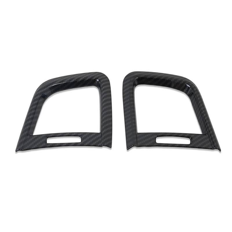 CNMNDE Lüftungsgitter for die Klimaanlage vorne im Auto, passend for CRV CR-V 2017–2022 Fahrzeug-Klimaanlagen-Entlüftungsblende(Carbon Fiber) von CNMNDE