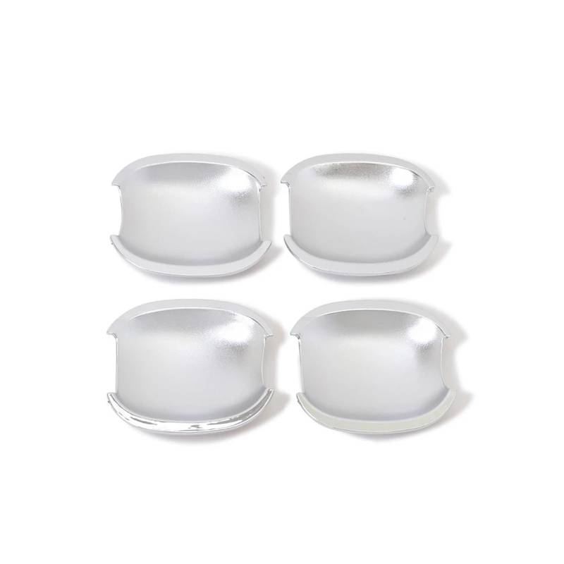 CNMNDE Seitentürgriffschalenabdeckung, passend for Ford, Focus 2004–2011, Chromverkleidung, Styling-Aufkleber, Zubehörbecher Griffschalen-Dekorationsaufkleber von CNMNDE