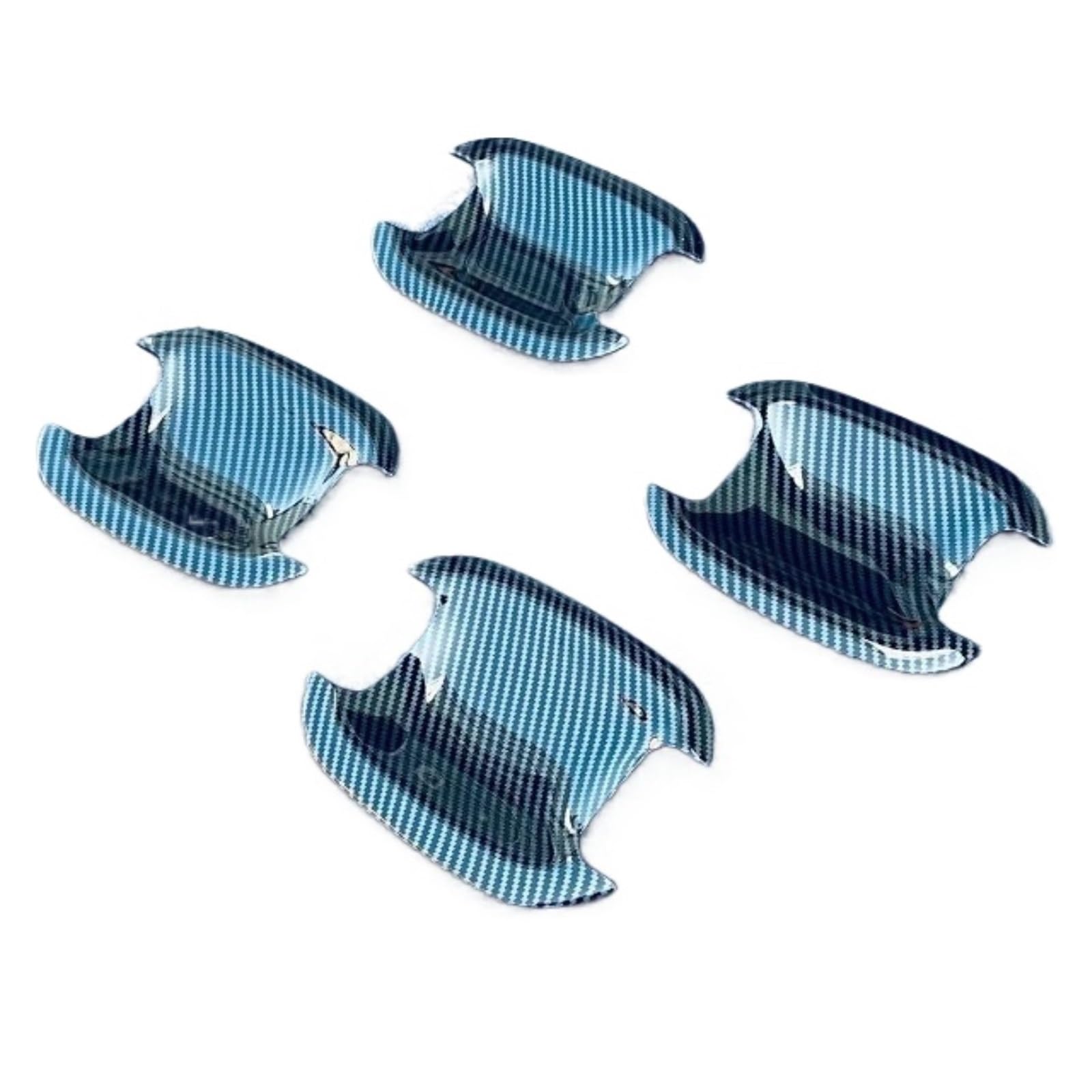 CNMNDE Türgriff-Schüssel-Abdeckung, Becher-Hohlraumverkleidung, passend for Ford, Raptor F150 P702 2021–2022, ABS-Einsatz, Fangform, Garnierung Griffschalen-Dekorationsaufkleber(GRAY) von CNMNDE