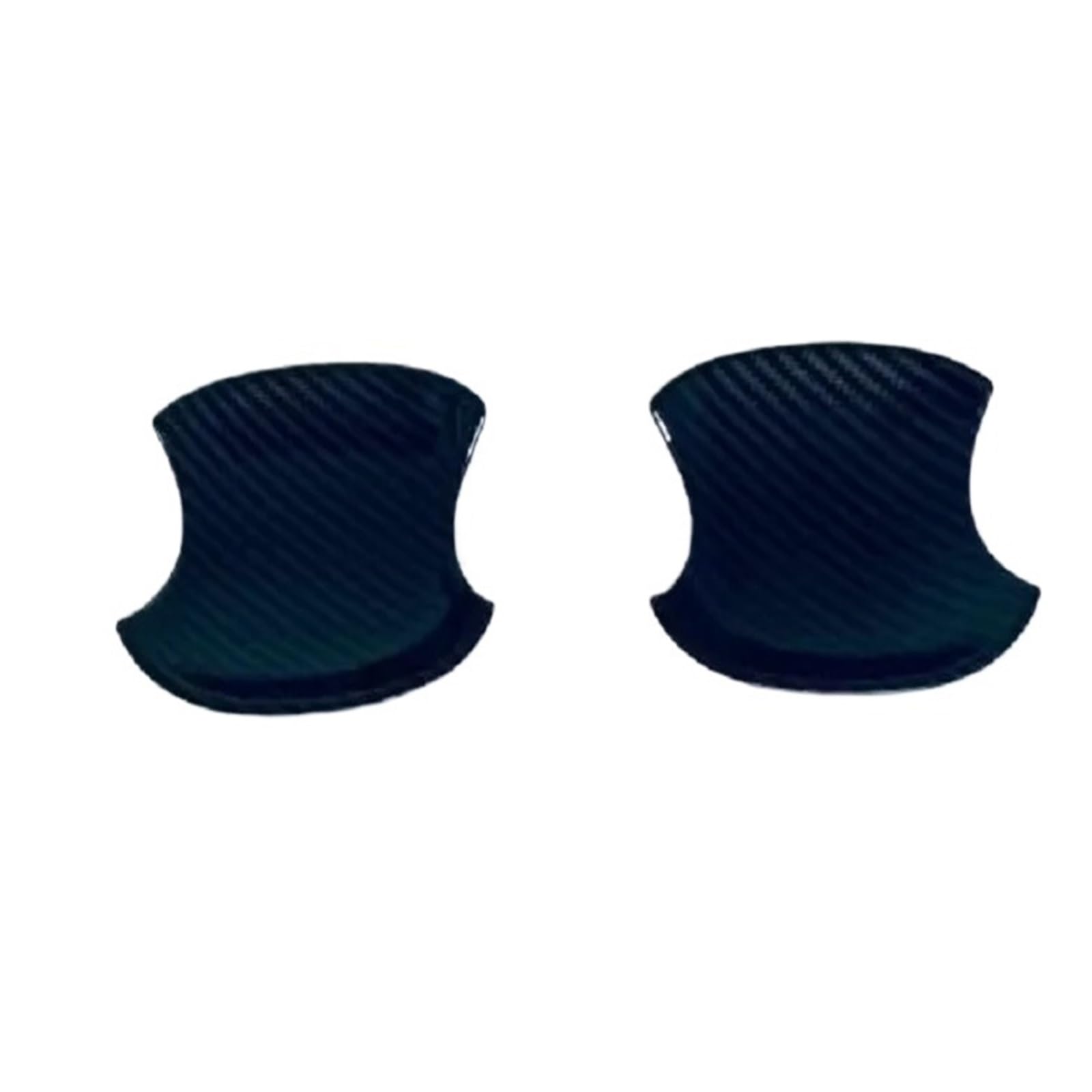 CNMNDE Türgriff-Schüssel-Abdeckung, Becher-Hohlraumverkleidung, passend for Toyata, Prius XW60 2022–2023, ABS-Einsatz, Fangform, Garnierung Griffschalen-Dekorationsaufkleber(Carbon fiber style) von CNMNDE