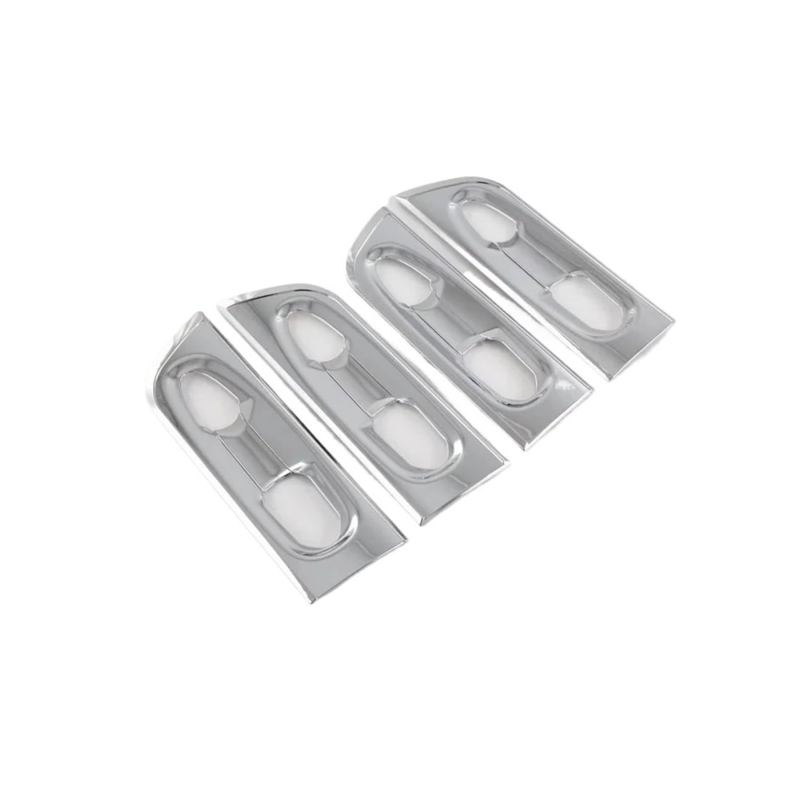 CNMNDE Türgriff-Schüssel-Abdeckung, Becher-Hohlraumverkleidung, passend for Toyota, Sienna XL40 2021–2022, Autozubehör Griffschalen-Dekorationsaufkleber(ABS Chrome) von CNMNDE