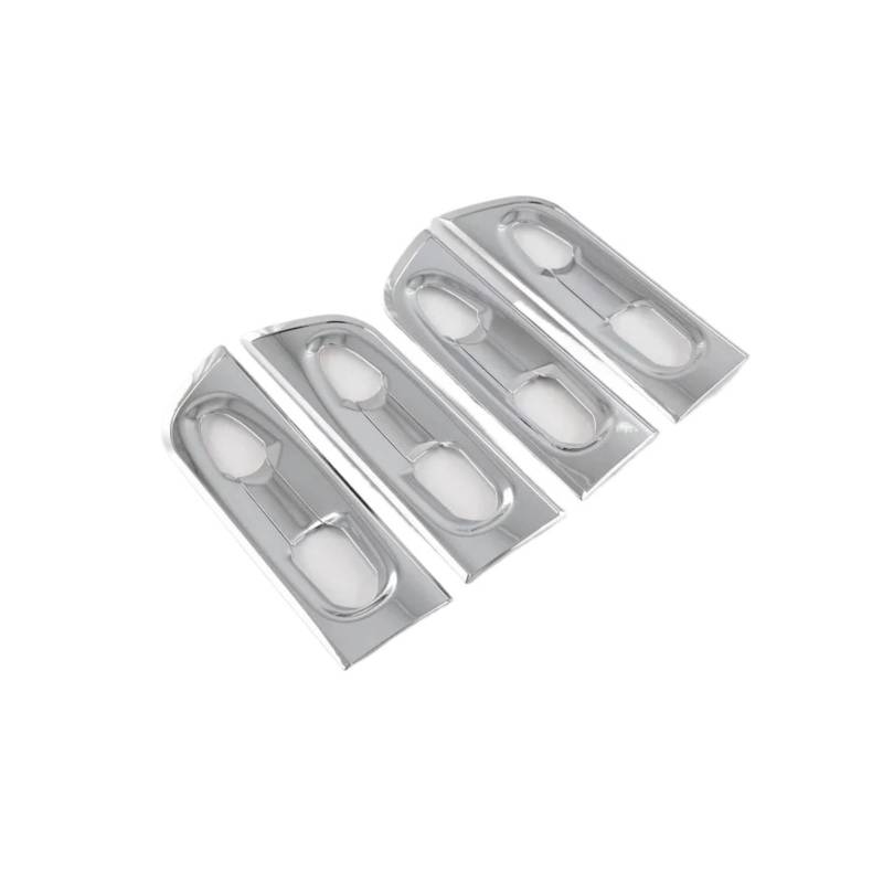 CNMNDE Türgriff-Schüssel-Abdeckung, Becher-Hohlraumverkleidung, passend for Toyota, Sienna XL40 2021–2022, Autozubehör Griffschalen-Dekorationsaufkleber(ABS Chrome) von CNMNDE