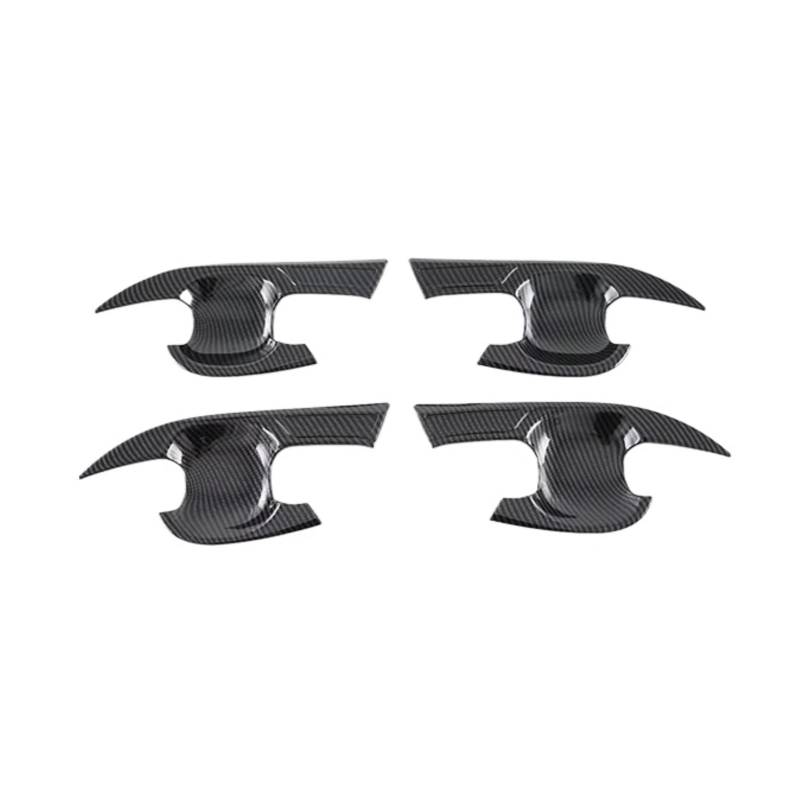 CNMNDE Türgriff-Schüssel-Abdeckung, Hohlraumverkleidung, passend for Toyota, BZ4X EA10 2022–2023, D-Einsatz, Fangform, Garnierungsbecher Griffschalen-Dekorationsaufkleber von CNMNDE