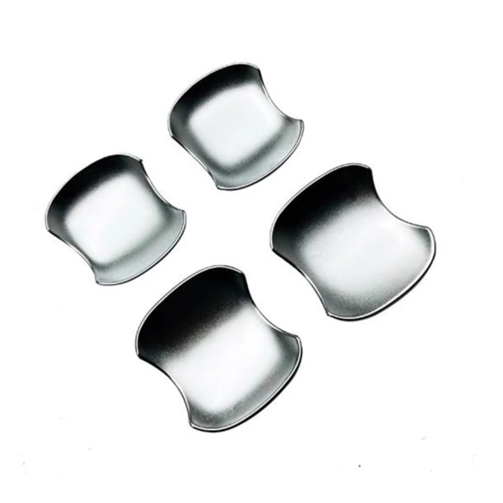 CNMNDE Türgriffschalen-Hohlraumverkleidung, passend for Toyota, Alphard Vellfire 40 Serie 2023–2024 Griffschalen-Dekorationsaufkleber(ABS Chrome) von CNMNDE