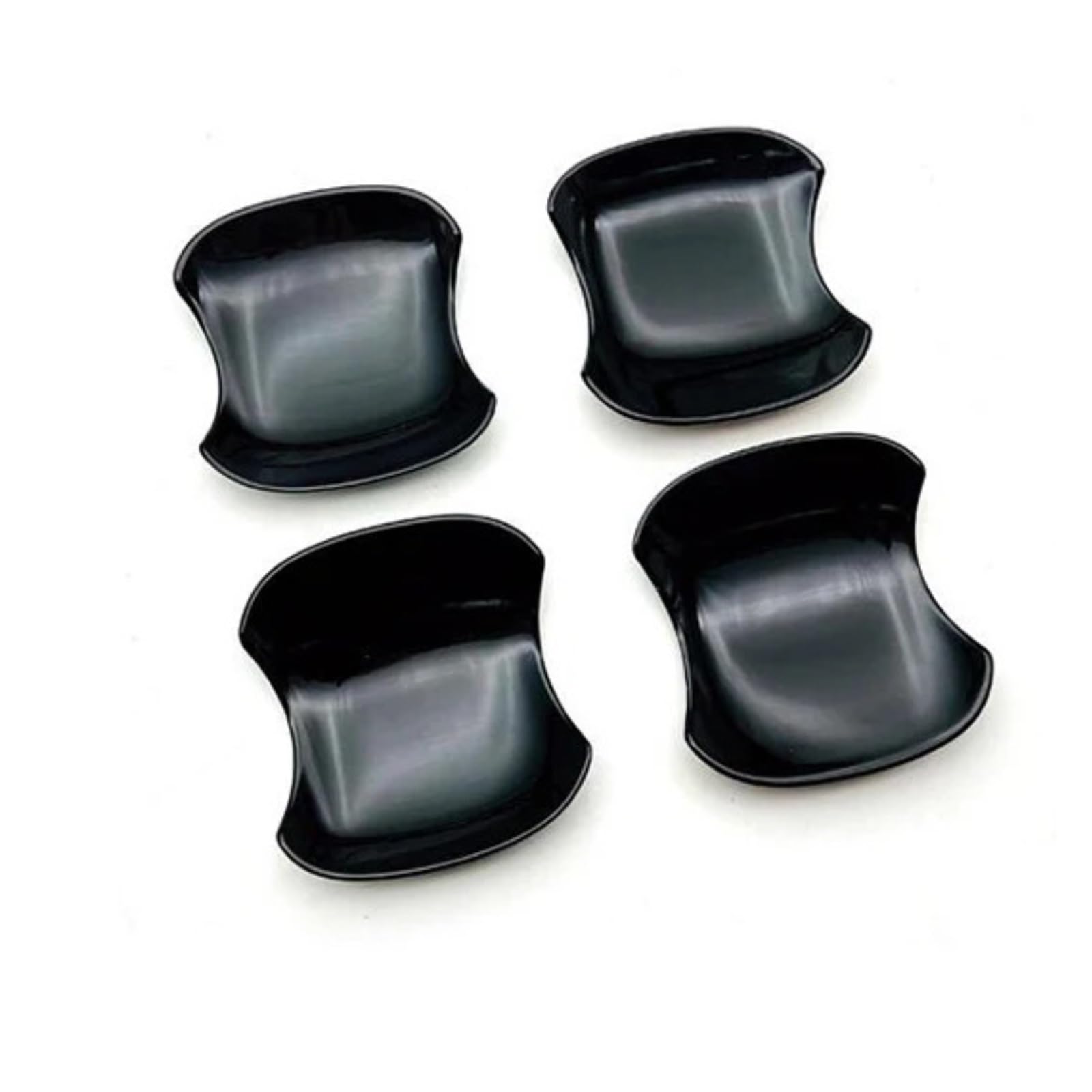 CNMNDE Türgriffschalen-Hohlraumverkleidung, passend for Toyota, Alphard Vellfire 40 Serie 2023–2024 Griffschalen-Dekorationsaufkleber(Black) von CNMNDE
