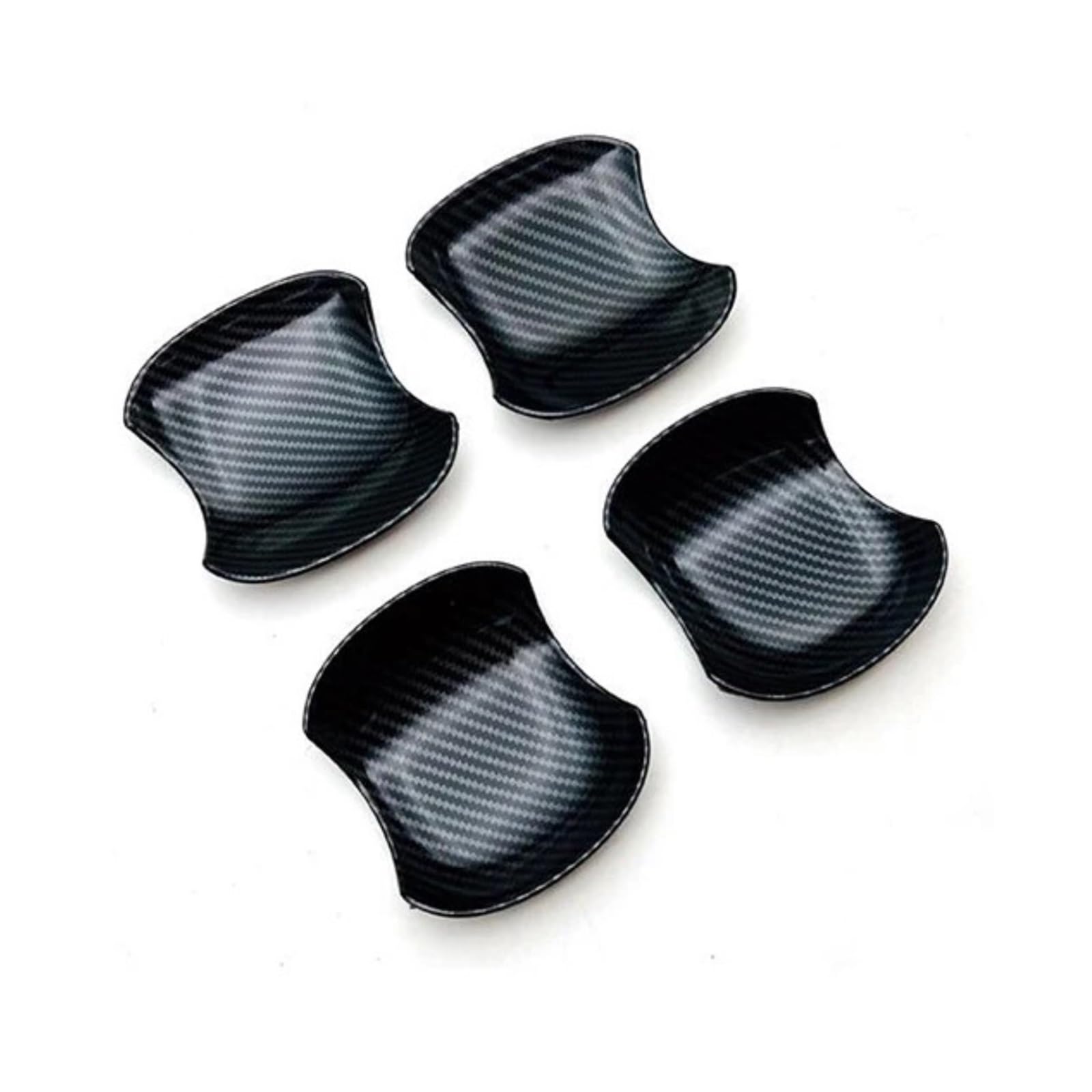 CNMNDE Türgriffschalen-Hohlraumverkleidung, passend for Toyota, Alphard Vellfire 40 Serie 2023–2024 Griffschalen-Dekorationsaufkleber(Carbon fiber style) von CNMNDE