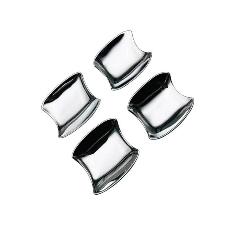 CNMNDE Türschüssel-Abdeckungsgriff, passend for LEXUS, RX ALA10 ALH10 RX350 450h 500h 2022–2023, Cup-Hohlraum-Zierleiste, Garnierung, ABS-Chrom Griffschalen-Dekorationsaufkleber von CNMNDE