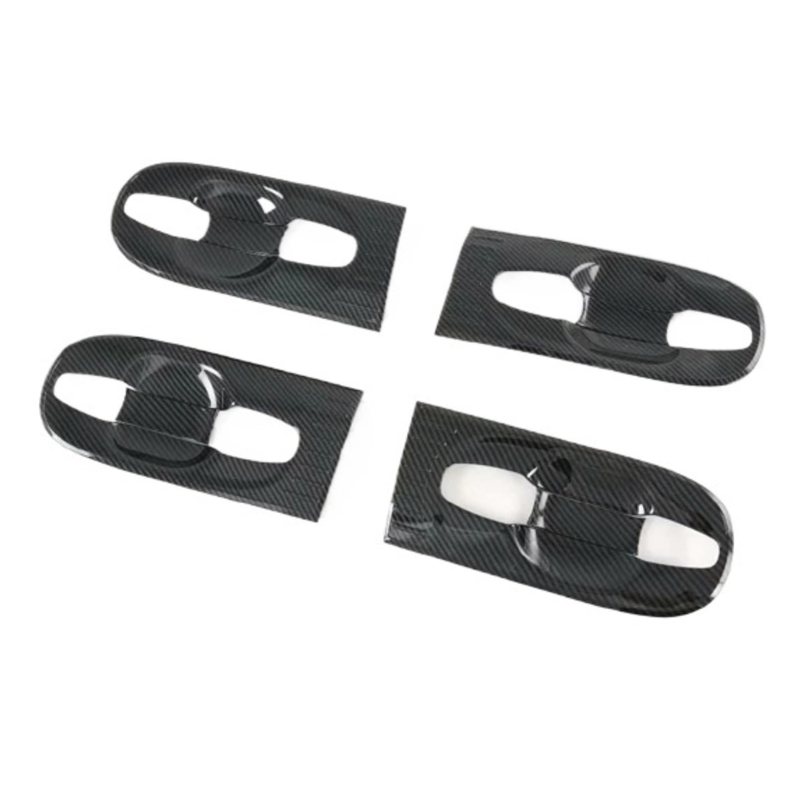 CNMNDE Türschüssel-Abdeckungsgriff, passend for Toyota, Sienna XL30 2013–2020 Griffschalen-Dekorationsaufkleber(Carbon fiber style) von CNMNDE