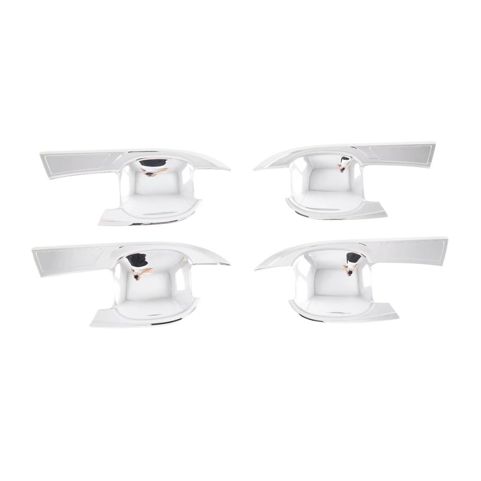 CNMNDE Zierleiste for Seitentürgriffe, passend for Chevrolet, Blazer 2019–2022 Griffschalen-Dekorationsaufkleber(Door Handle Bowl 1) von CNMNDE