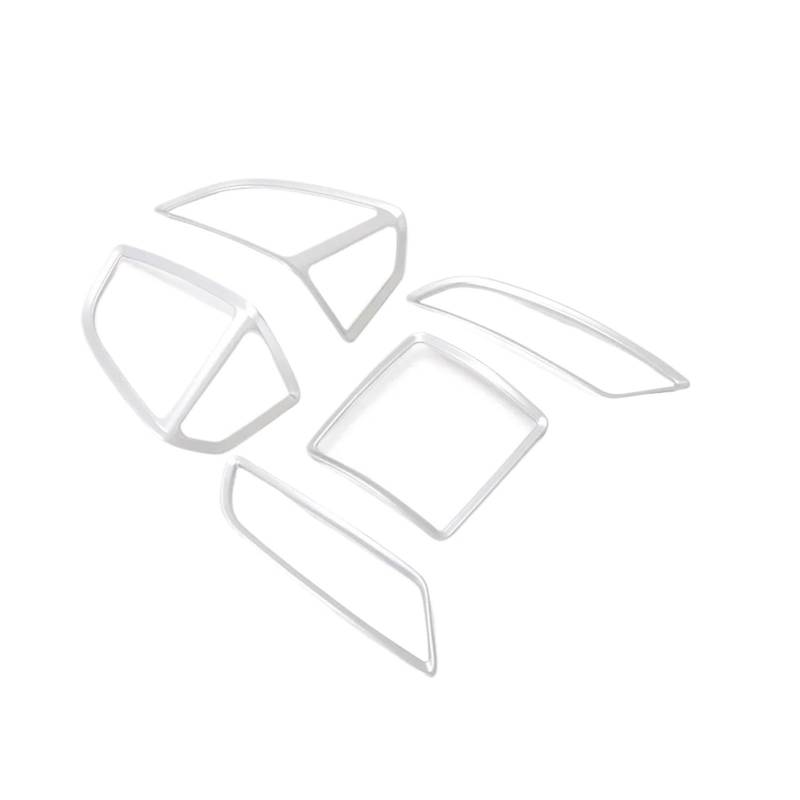 CNMNDE Zierleiste for die Lüftungsöffnungen der Klimaanlage an der Vorderseite des Autos, passend for Ford, Kuga Escape 2013–2015, Zubehör for Innenleisten Fahrzeug-Klimaanlagen-Entlüftungsblende von CNMNDE