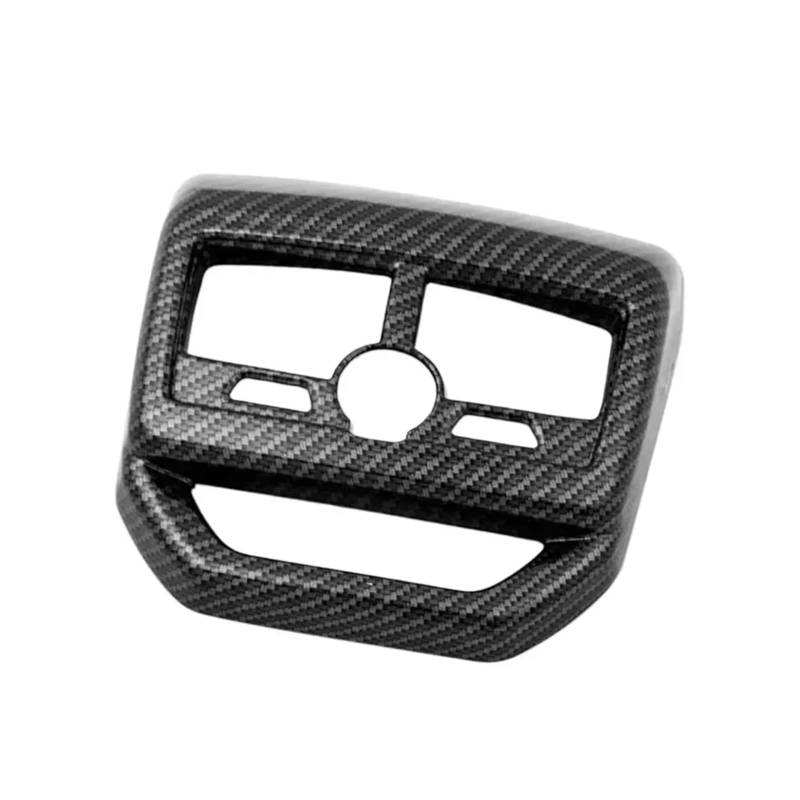 CNMNDE Zierleiste for die hintere Klimaanlagen-Entlüftungsöffnung im Auto, passend for Peugeot, 3008 GT 3008GT 5008 2017 2018, Zubehör for die Armlehnenbox der Klimaanlage Fahrzeug-Klimaanlagen-Entlüf von CNMNDE