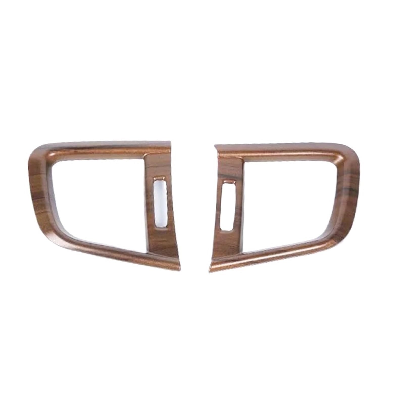 CNMNDE Zierleiste for die seitliche Klimaanlagen-Entlüftungsöffnung, passend for CRV CR-V 2017–2022 Fahrzeug-Klimaanlagen-Entlüftungsblende(ABS Wood grain) von CNMNDE