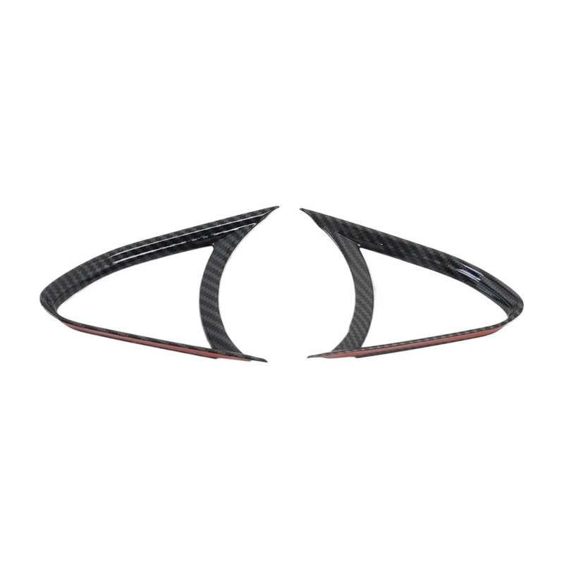 CNMNDE Zierleiste for die seitliche Lüftungsöffnung der Klimaanlage im Auto, passend for Mazda, 3 Axela 2019–2024, Innenausstattung Fahrzeug-Klimaanlagen-Entlüftungsblende von CNMNDE