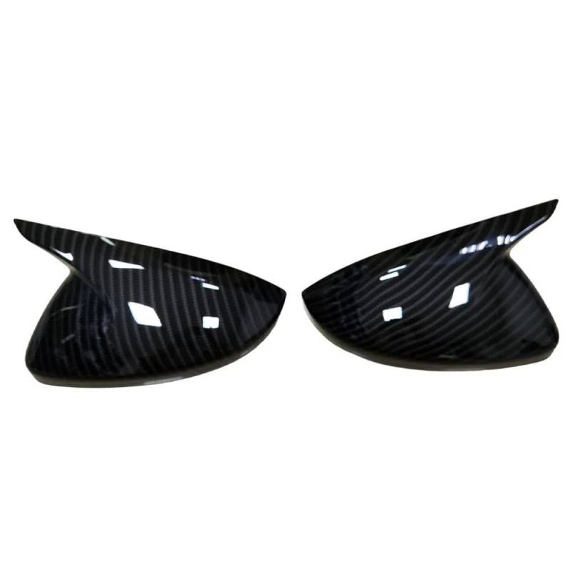 Auto Spiegelkappen Für 208 2020-2023 Für 308 2014-2020 508 2008 Rückspiegel Abdeckung Flügel Kappe Aufkleber Außen Fall Trim Carbon(B) von CNMVCJSAR