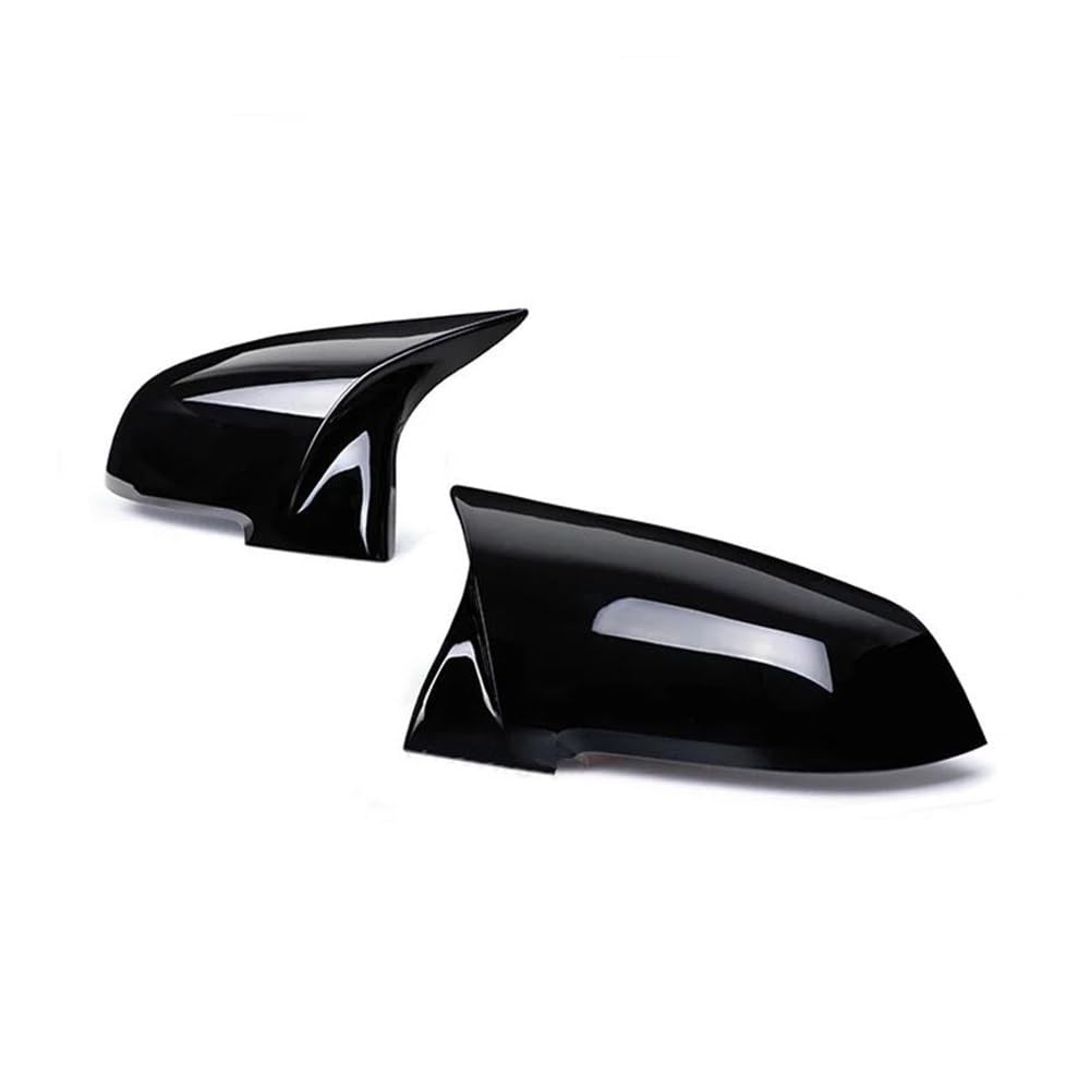 Auto Spiegelkappen Für Serie 1 2 3 4 XM 220i 328i 420i 2 Stück Rückspiegel Abdeckkappe F20 F21 F22 F23 F30 F32 F33 F36 X1(Bright black) von CNMVCJSAR