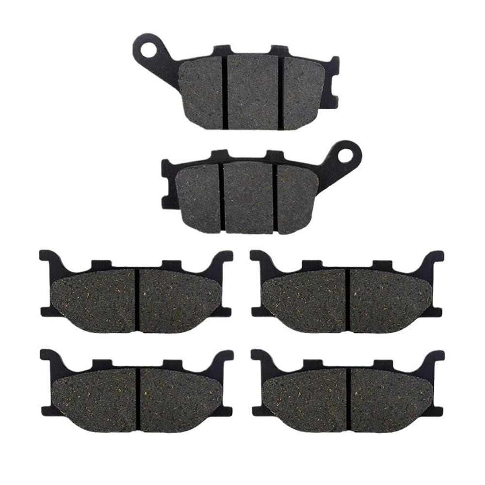 Bremsbelagsätze Motorrad Vorne Hinten Bremsbeläge Für FZ6 FZ 6 Für Fazer 600 2 Kolben Bremssattel 2004-2007 XJ6 XJ 6 SNF Diversion 600 2013-2015 Motorrad Bremsbeläge(Front and Rear) von CNMVCJSAR