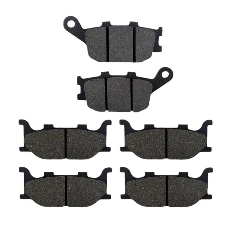 Bremsbelagsätze Motorrad Vorne Hinten Bremsbeläge Für FZ6 FZ 6 Für Fazer 600 2 Kolben Bremssattel 2004-2007 XJ6 XJ 6 SNF Diversion 600 2013-2015 Motorrad Bremsbeläge(Front and Rear) von CNMVCJSAR