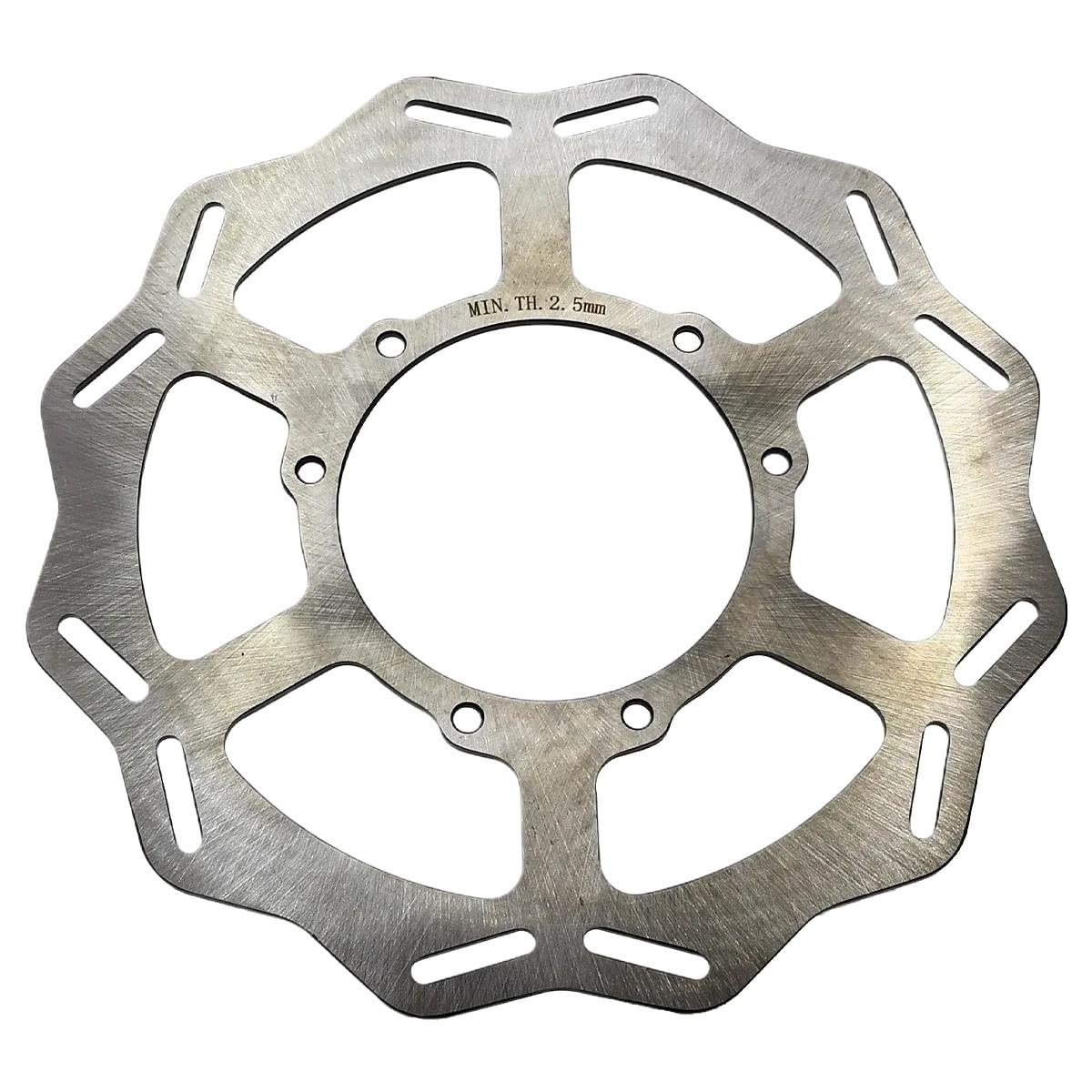 Motorrad Bremsscheibe CR125 250 Motorrad Vorne Hinten Bremsscheibe Rotor Für CRF250X CRF450X 2004-2021 Für CRF 250R 450R 250RX 450RX 270mm 260mm 240mm Scheibenbremse(260MM Front) von CNMVCJSAR