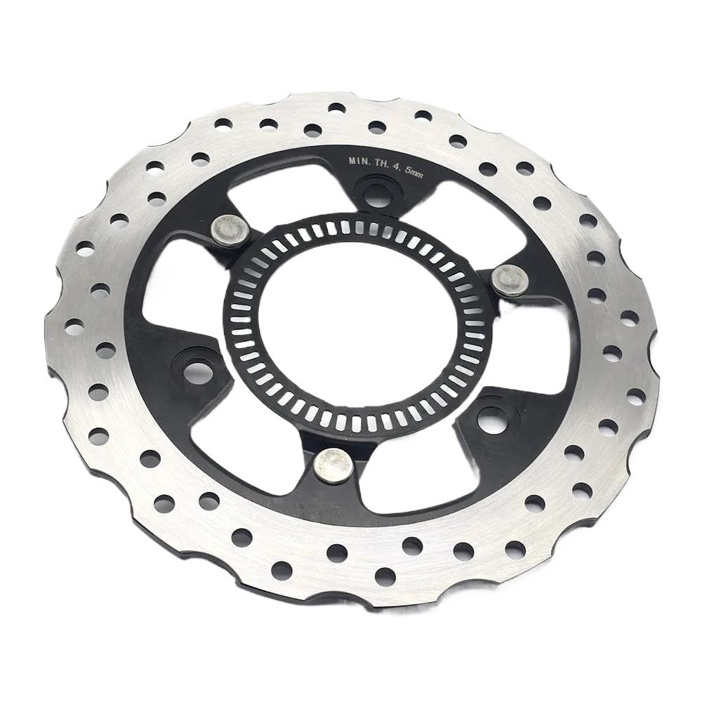 Motorrad Bremsscheibe Für Ninja 400 Motorrad Vorne Hinten Bremsscheibe Rotor Für EX 400 ABS 2017-2021 Z400 Für Ninja400 EX400 ABS KRT 2018-2021 Z 400 Scheibenbremse(Rear) von CNMVCJSAR