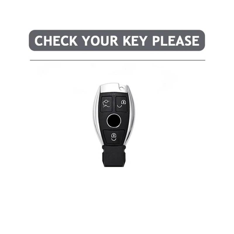Schlüsselhülle Für AMG W204 W205 W212 W463 W176 Für A B C E R Klasse GLS GLA GLK GLC CLS CLA Zink-Legierung Rindsleder Auto Schlüssel Fall Abdeckung Auto Schlüsselgehäuse(7) von CNMVCJSAR