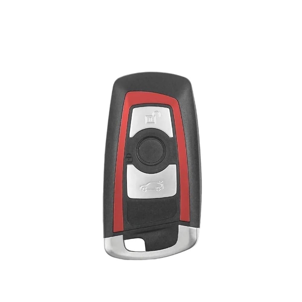 Schlüsselhülle Für CAS4 F FEM 3 5 7 Serie E90 E92 E93 X5 F10 F20 F30 F40 Für Panic Smart Auto Schlüssel Shell Cover Remote Keyless Fall Auto Schlüsselgehäuse(Blanc) von CNMVCJSAR