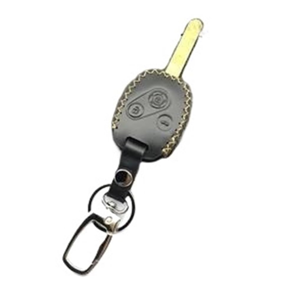 Schlüsselhülle Für CR-V Für Fit Für Pilot Für Accord Für Civic Leder Schlüsselanhänger Ring Abdeckung Fall Halter 3 Taste Auto Styling Auto Schlüsselgehäuse(6) von CNMVCJSAR