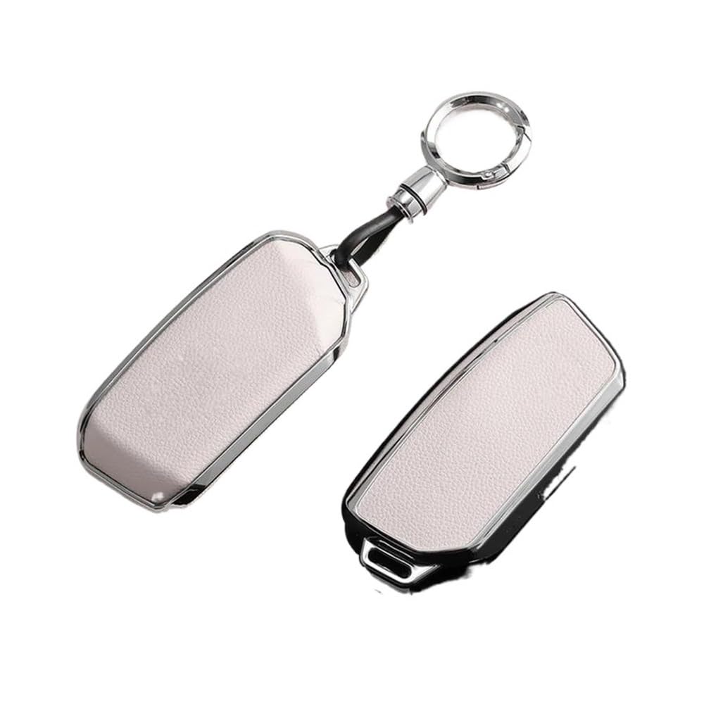 Schlüsselhülle TPU Auto Fernbedienung Schlüssel Abdeckung Fall Shell Tasche 740Li U06 G81 M3 2023 2024 Zubehör Für X1 U11 X7 X5 G05 LCI I7 IX XM Serie 7 Auto Schlüsselgehäuse(Blanc) von CNMVCJSAR