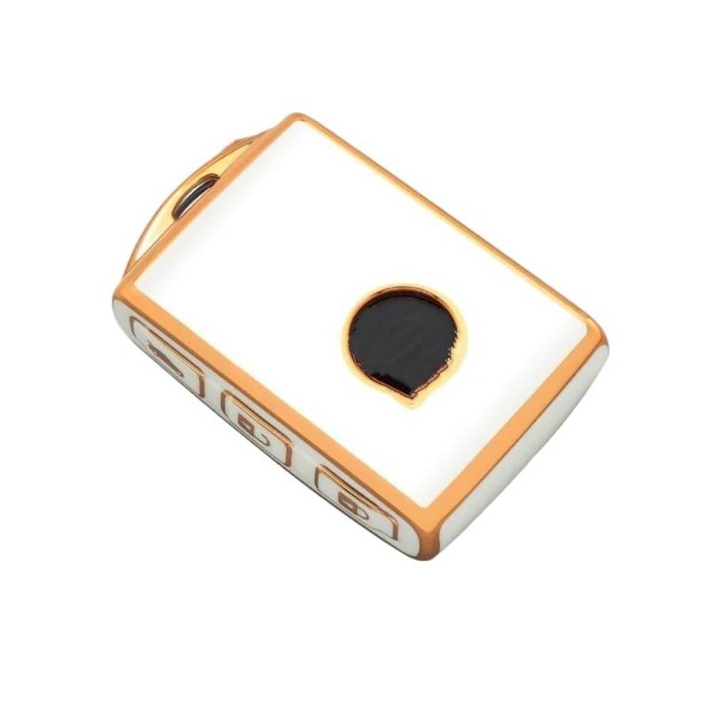 Schlüsselhülle TPU Auto Fernbedienung Schlüssel Fall Abdeckung Shell Fob Für Volvo S60 S90 XC40 XC60 XC90 V60 V90 T5 T6 T8 Für Polestar 1 Für Polestar 2 Tasche Auto Schlüsselgehäuse(Wit) von CNMVCJSAR
