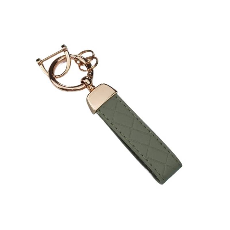 Schlüsselhülle TPU Shell Für Ford Für Fiesta Für Focus Für Ecosport Für Kuga Für Escape Für Falcon Für C-Max Für Territory Auto Flip Key Case Cover Zubehör Auto Schlüsselgehäuse(Green Keychain) von CNMVCJSAR
