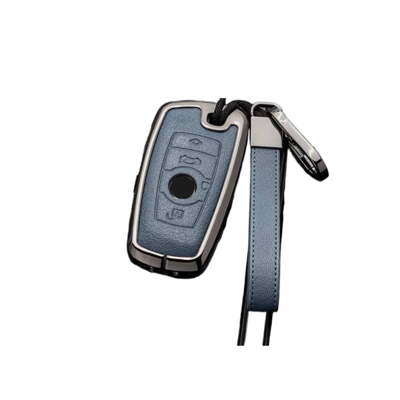 Schlüsselhülle Tasche Shell Zubehör Halter Für 520 F10 F30 F18 118i 320i 1 3 5 7 Serie X3 F25 X4 M3 M5 Schlüsselbund Metall Auto Schlüssel Fall Abdeckung Auto Schlüsselgehäuse(Blanc) von CNMVCJSAR