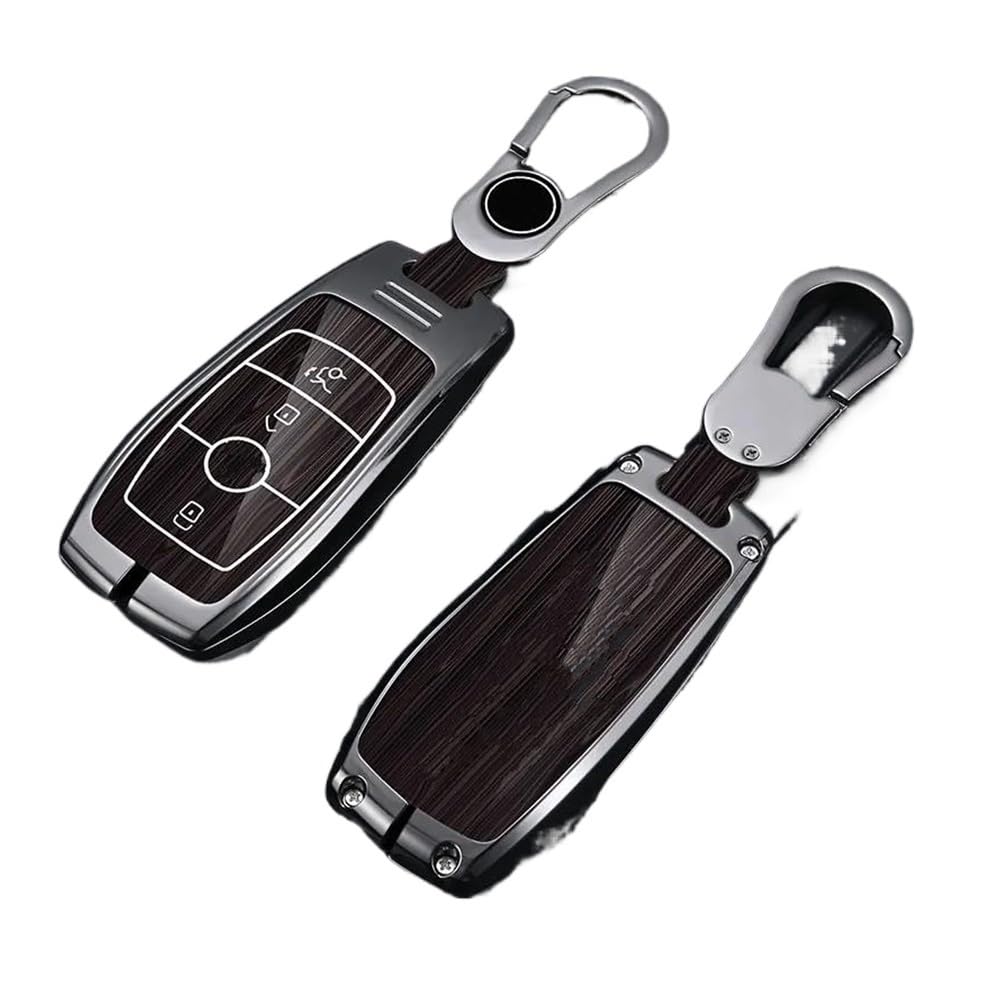 Schlüsselhülle W177 W205 W213 W222 X167 Für A C E S G Klasse GLC CLE CLA GLB GLS Für AMG Holzmaserung Auto Fernbedienung Schlüssel Fall Abdeckung Shell Auto Schlüsselgehäuse(09) von CNMVCJSAR