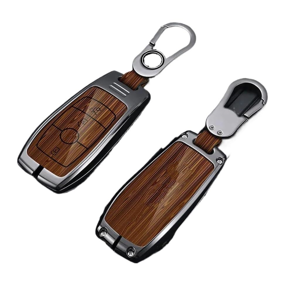 Schlüsselhülle W177 W205 W213 W222 X167 Für A C E S G Klasse GLC CLE CLA GLB GLS Für AMG Holzmaserung Auto Fernbedienung Schlüssel Fall Abdeckung Shell Auto Schlüsselgehäuse(1 UK) von CNMVCJSAR