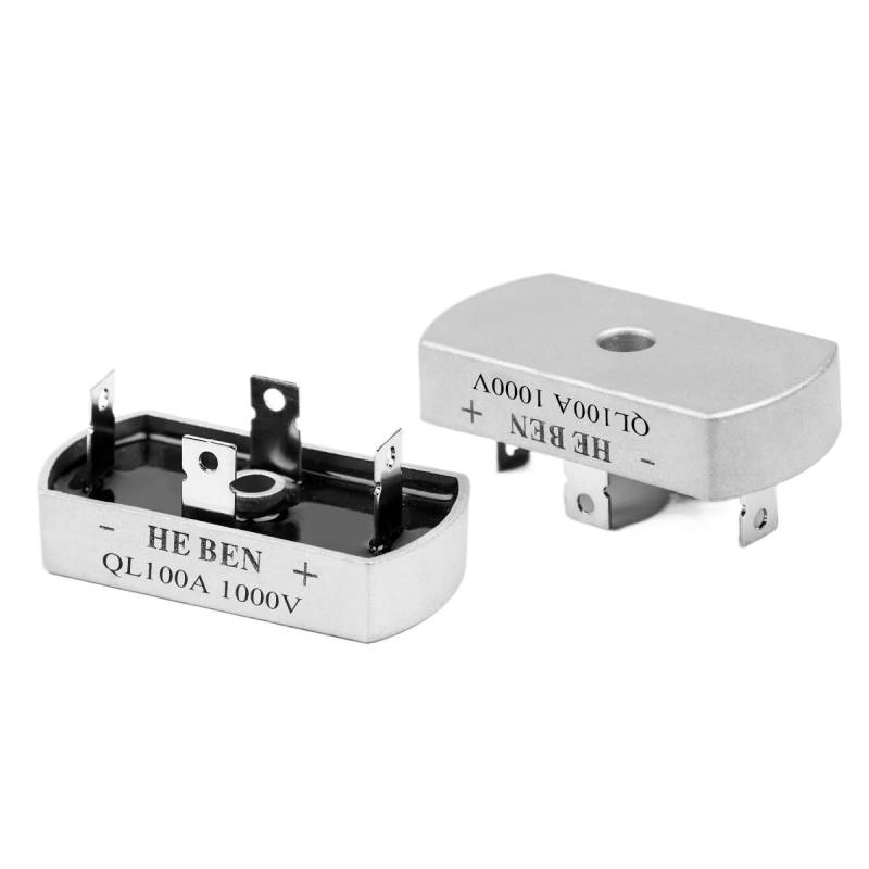 1Pcs Three Phase Rectifiers Bridge Pile QL100A Bridge Aluminum Metal Case 3 Phase Diode Bridge von CNTUSRXT