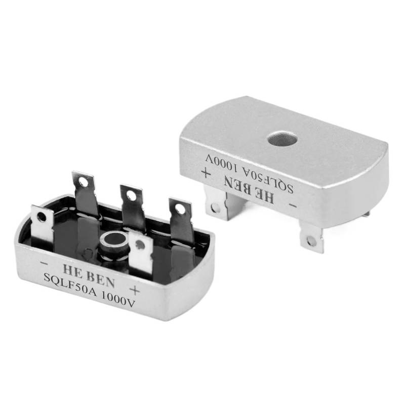 1Pcs Three Phase Rectifiers Bridge Pile SQLF50A BridgeAluminum Metal Case 3 Phase Diode Bridge von CNTUSRXT