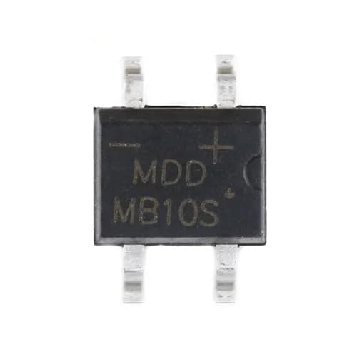 20PCS MB10S Bridge rectifier mb10s sop4 0.5A 1000V SOP4 b10s von CNTUSRXT