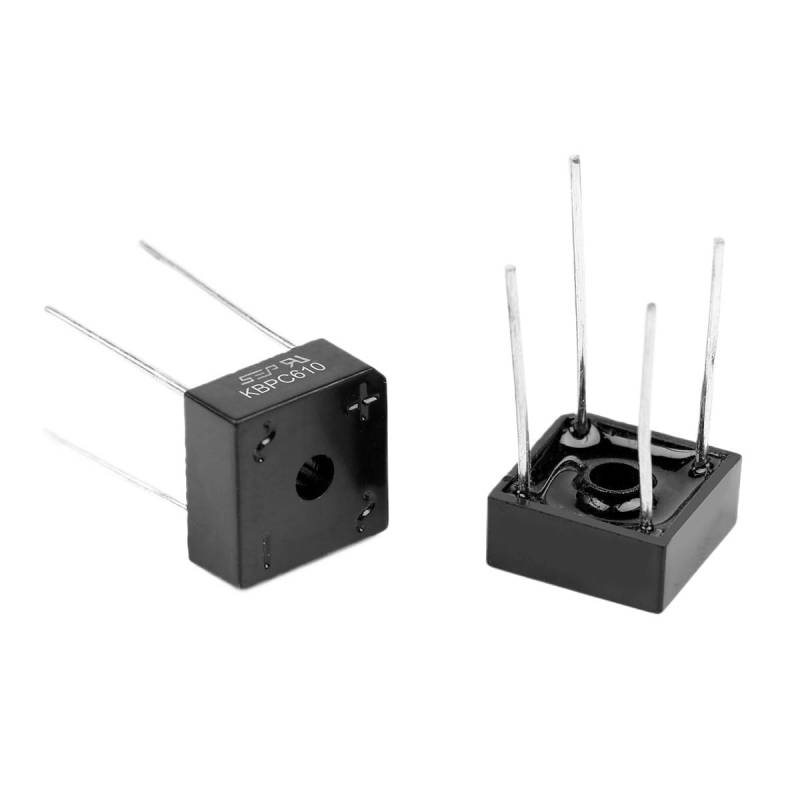 2Pcs KBPC610 Diode Bridge Rectifier Diode（6A/1000V）KBPC 610 For Air Conditioner/Electric Welding Machine von CNTUSRXT