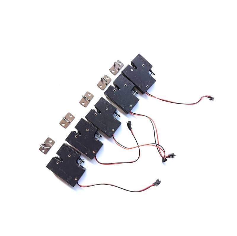 5pcs 12V Lock Electromagnetic Lock for Door Cabinet Drawer Tool, Lock Assembly Motor Drivers von CNTUSRXT