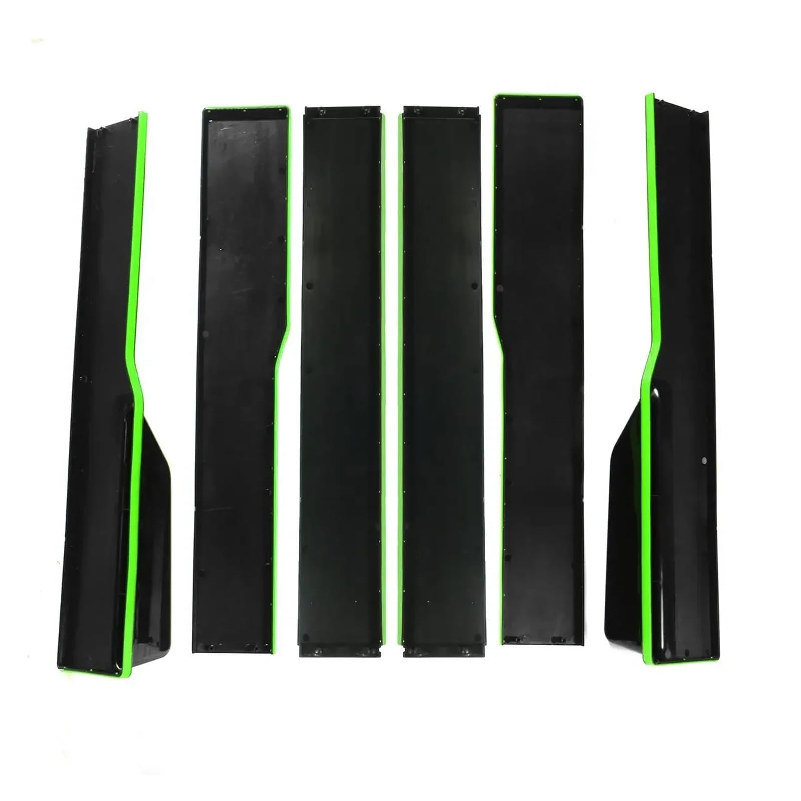 Auto-Seitenschweller, 2,2 m Auto-Seitenschweller, kompatibel mit Autos, Erweiterungen, Universal-Lippensplitter, Lippe for Audi A3, A4, A5, A6, A7, A7, A8, Q3, Q5, Q7, RS5, RS6, RS7, S3, S4, TT(Green) Auto-Seitenschweller, 2,2 m Auto-Seitenschweller, kompatibel mit Autos, Erweiterungen, Universal-Lippensplitter, Lippe for Audi A3, A4, A5, A6, A7, A7, A8, Q3, Q5, Q7, RS5, RS6, RS7, S3, S4, TT(Green) von CNZLUVNS