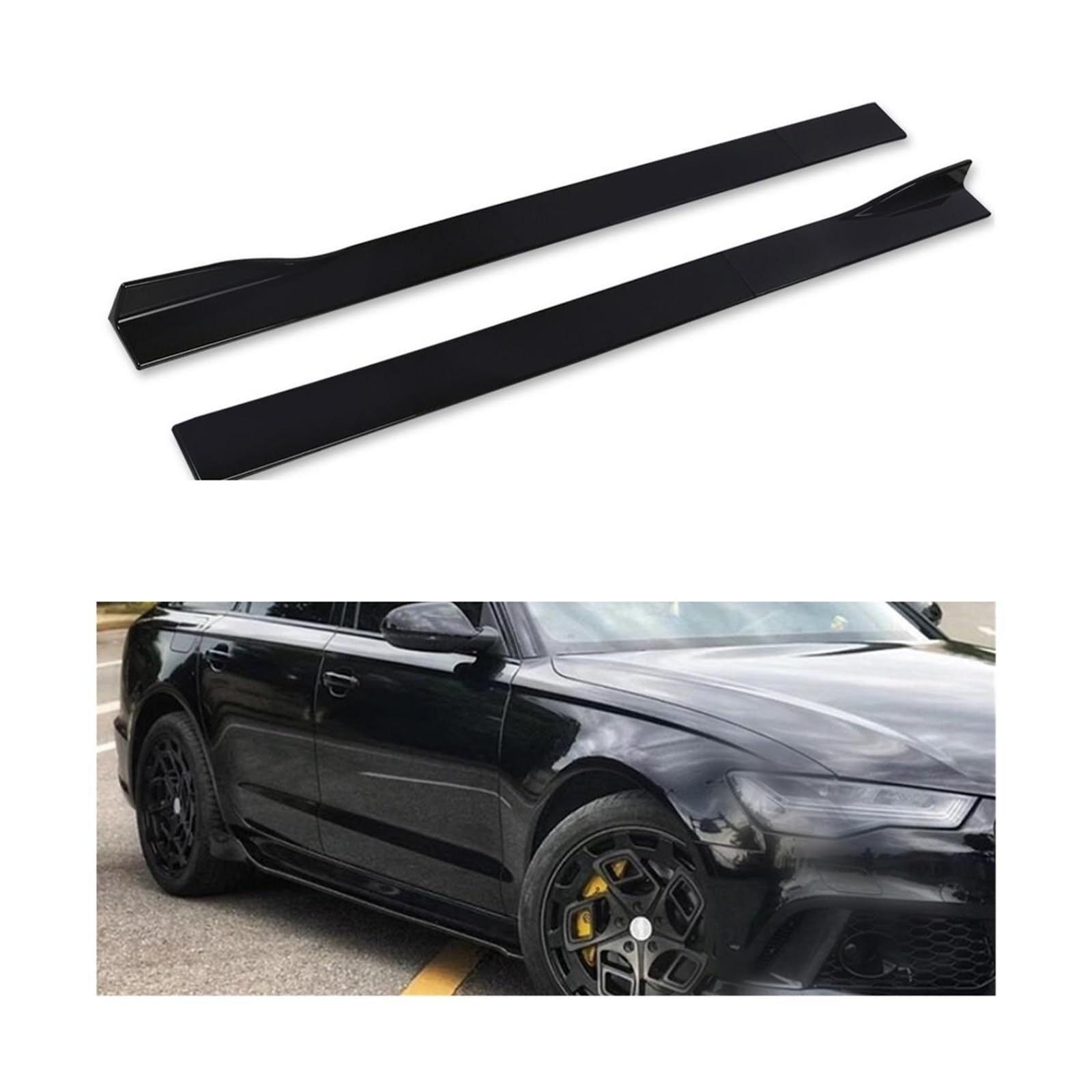 Auto-Seitenschweller, 6PCS 2M Universal Seitenschweller Verlängerung Rocker Panels Lip Splitter Kompatibel for Chevy Chevrolet Camaro SS 2000-2022 auto Zubehör Auto-Seitenschweller, 6PCS 2M Universal Seitenschweller Verlängerung Rocker Panels Lip Splitter Kompatibel for Chevy Chevrolet Camaro SS 2000-2022 auto Zubehör von CNZLUVNS