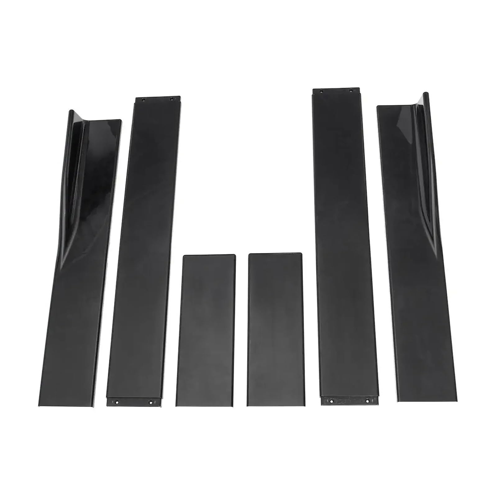 Auto-Seitenschweller, 78,7"/86,6" Seitenschweller kompatibel for AUDI A4 B 8,5 2013 2014 2015 2016 Verlängerung Splitter Schürze Lippensplitter Winglet Autozubehör(78.7in Black) von CNZLUVNS