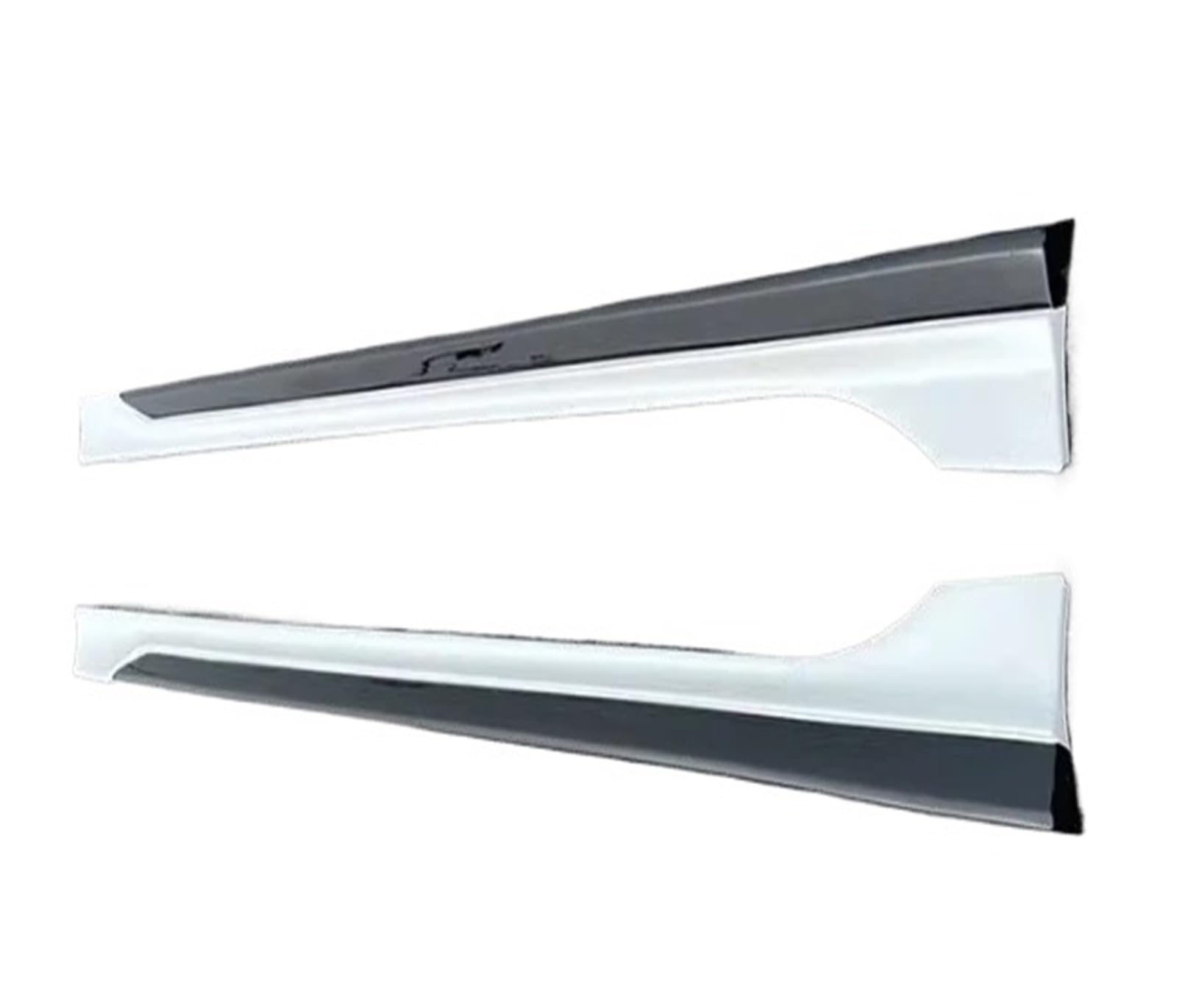 Auto-Seitenschweller, Body Kit kompatibel for Honda Civic Sedan 11. 2022 2023 2024 ABS-Lack TR Seitenschweller Schürzen Verlängerungslippe(White) von CNZLUVNS