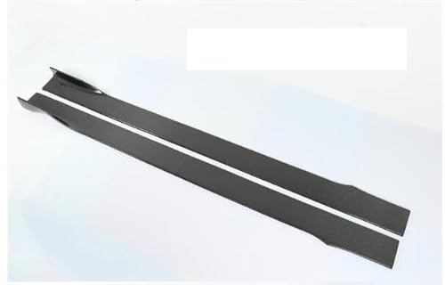 Auto-Seitenschweller, Carbon Fiber Körper Seite Rock Kit Lip Trim Spoiler Kompatibel for Jaguar XF XFL XE XEL 2016-2024 Hohe qualität Splitter Auto Zubehör(Jaguar XE) von CNZLUVNS