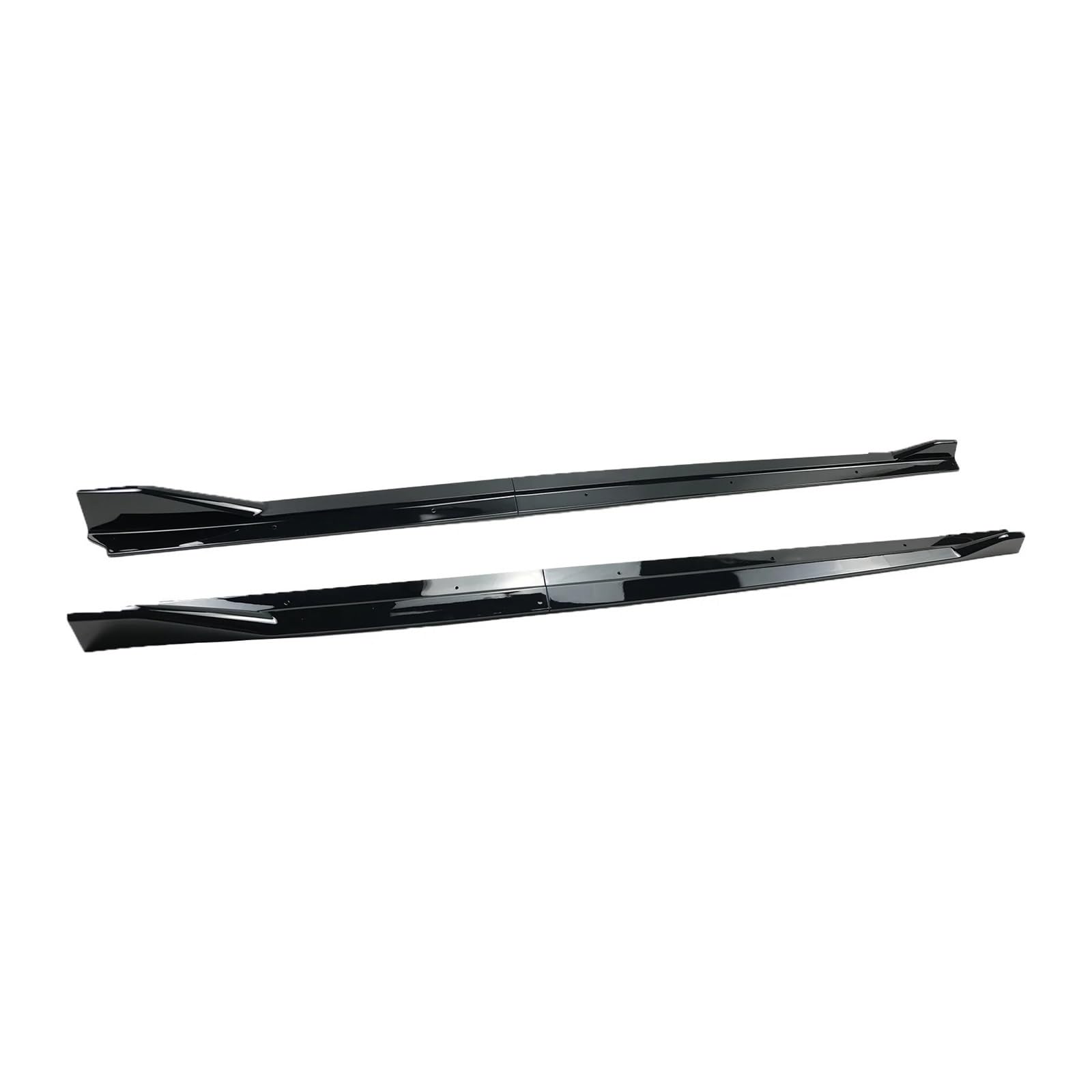 Auto-Seitenschweller, Ein Paar kompatibel for Toyota Supra GR Supra A90 A91 2020–2024 AG-Stil, Auto-Seitenrock-Verlängerung, Splitter, Spoilerplatte, Lippenstoßstange(Glossy Black) von CNZLUVNS